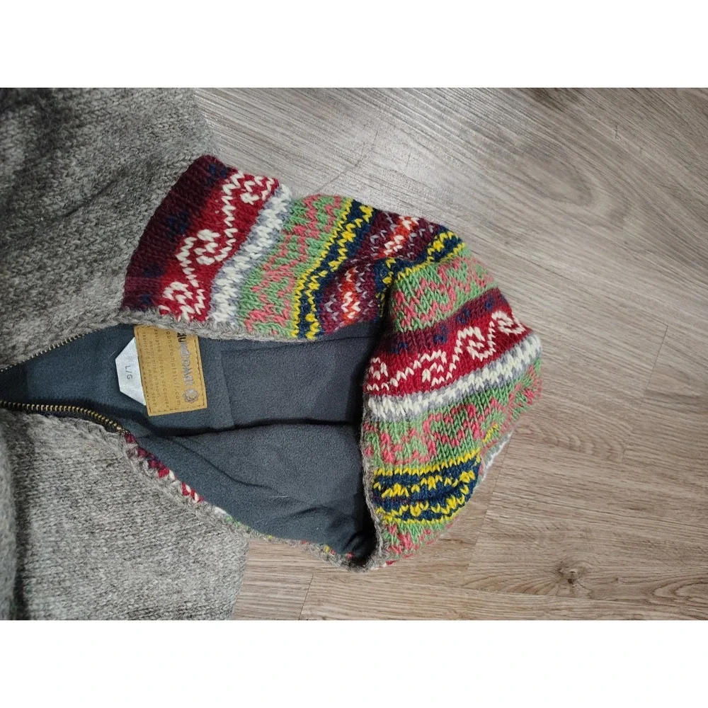 Laundromat Wool Sweater Hoodie Knit Women's Large L NWT $115
